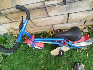 Bici infantil azul y roja