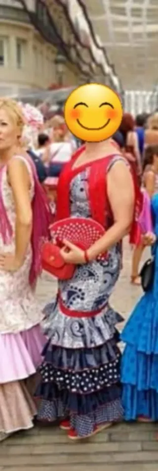 Traje de gitana con volantes