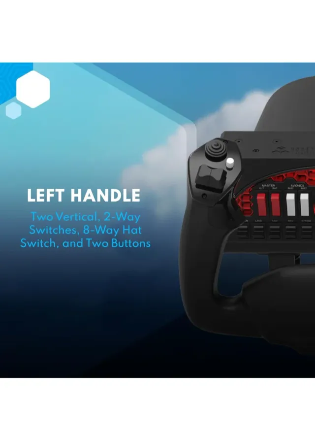 Controlador de vuelo Honeycomb Alpha Flight.