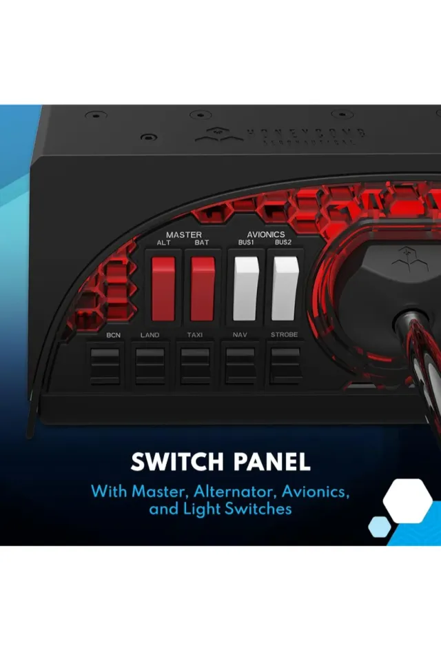 Controlador de vuelo Honeycomb Alpha Flight.