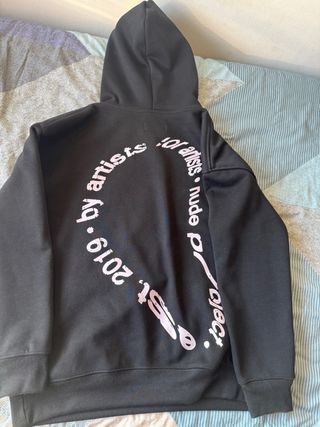 Sudadera NudeProject Negra TALLA S