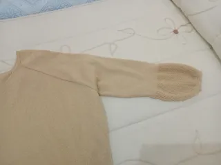 Chaleco beige talla única