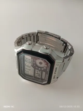 Reloj Casio Digital WR100M 10 Year Battery