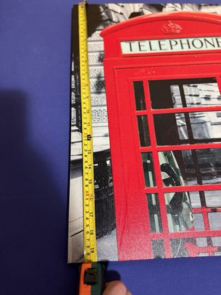 Cabina Telefonica Londinese – Stampa su tela 40×30