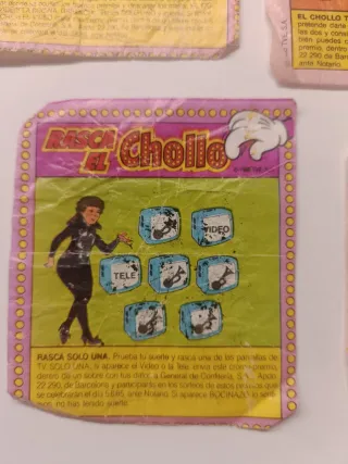 Cromos Chicle Chollo Antichollo (Lote)