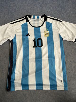 Camiseta Argentina Messi Niño Talla 28