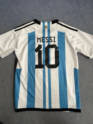 Camiseta Argentina Messi Niño Talla 28