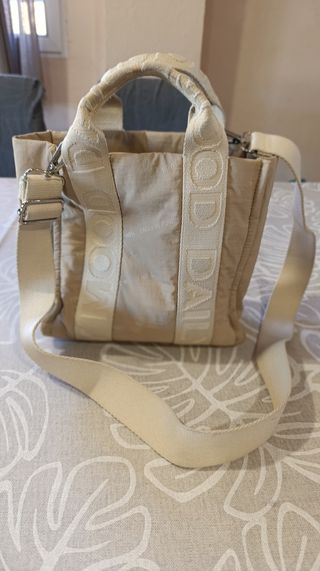 Bolso Zara Beige