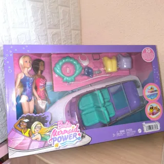 Barbie Malibu e Brooklyn Mermaid Power - Barco