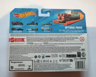 Hot Wheels Transformers Optimus Prime Track Fleet