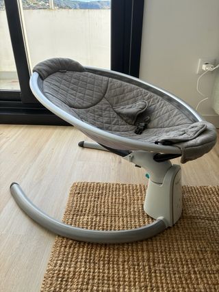 Mecedora bebé Hot Mom gris