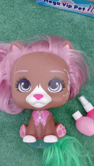 Vip Pets Nyla Muñeca Pelo Rosa