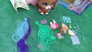 Vip Pets Nyla Muñeca Pelo Rosa