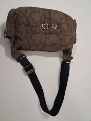 Bolso Tous Beige y Marrón