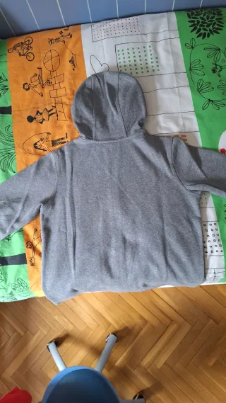 Sudadera Nike Gris Cremallera