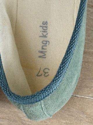 Bailarinas Mango Talla 37 Verde