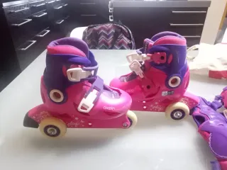 Patines Oxelo Niña Talla 26-28 Ajustables