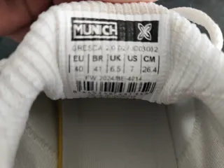 Zapatillas Munich Beige y Azul Adjunto factura