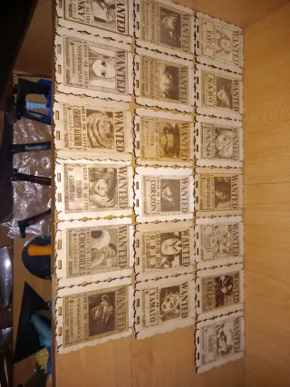 Wanted One Piece - Carteles de Recompensa