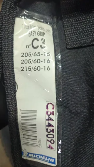 Cadenas de nieve Michelin C3