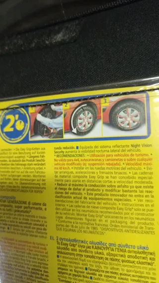 Cadenas de nieve Michelin C3