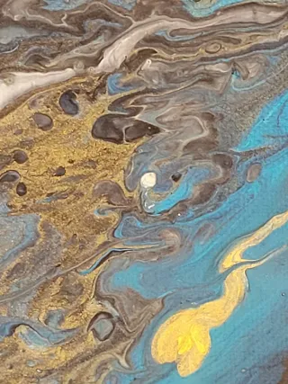 Quadro astratto Fluttuazioni