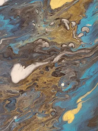 Quadro astratto Fluttuazioni