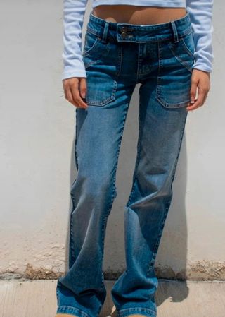 Jeans Subdued low waist downtown girl