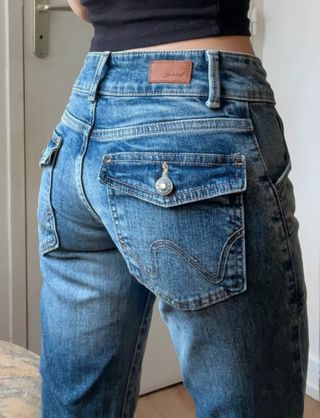 Jeans Subdued low waist downtown girl