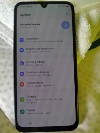 Samsung Galaxy A15 Morado