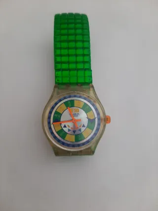 Swatch Cronometro Vintage 1994 Verde