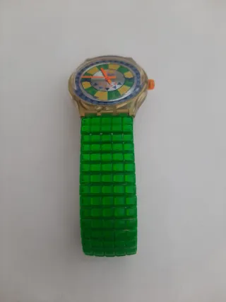 Swatch Cronometro Vintage 1994 Verde