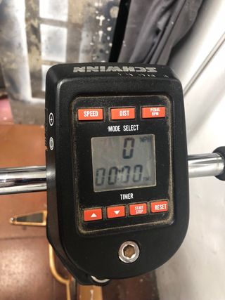 Bicicleta Estática Full Cycle Dorada