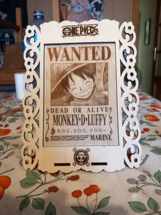 Cuadro Decorativo One Piece Monkey D. Luffy