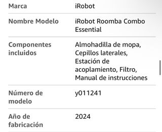 iRobot Roomba con friegasuelos.
