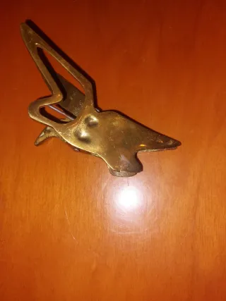 Bronce pinza clip   forma  pájaro vintage