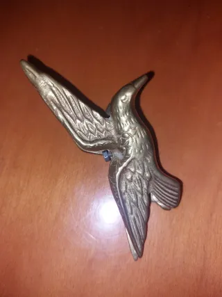 Bronce pinza clip   forma  pájaro vintage