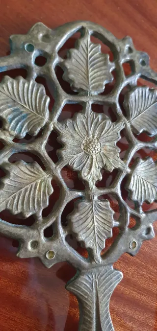 Sottopentola antico ottone anni '40