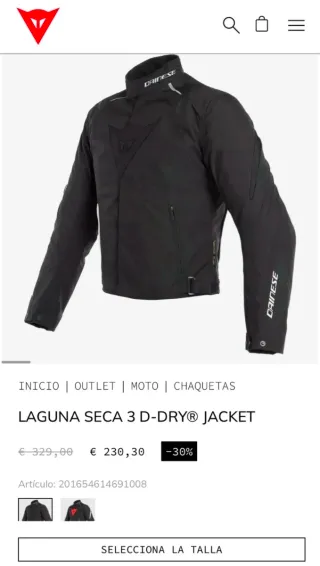 Chaqueta Moto Dainese Laguna Seca 3 D-Dry