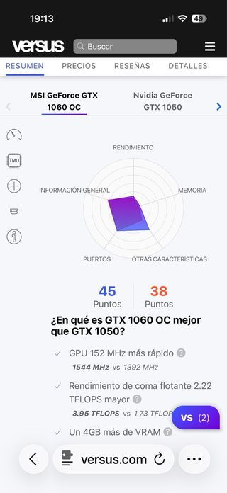 MSI Geforce GTX 1060 Aero ITX 6GB OC VR Ready