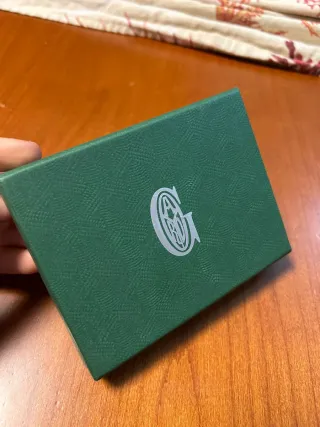 Portacarte Goyard Blu/Nero