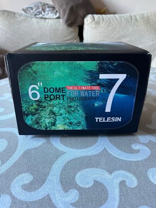 Cúpula Telesin GoPro 5,6,7 New