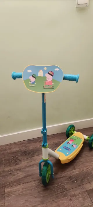 Patinete Peppa Pig 3 ruedas