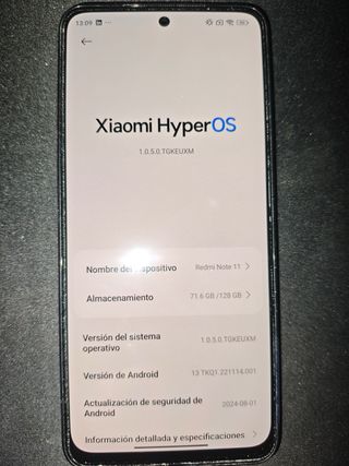 Xiaomi Redmi 11 pezzi cellulare