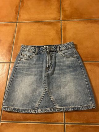 Falda vaquera Stradivarius Talla 36