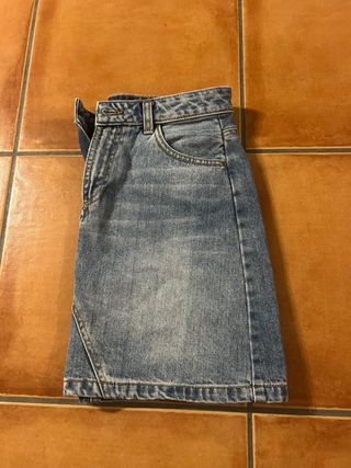 Falda vaquera Stradivarius Talla 36
