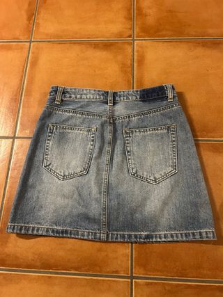 Falda vaquera Stradivarius Talla 36