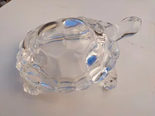 Figura tortuga de cristal