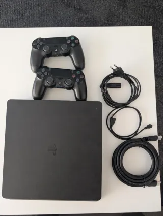Sony PS4 Slim 1TB Nero + 2 Controller