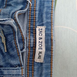 Pantalón vaquero mujer ZAC & ZOE azul T.42